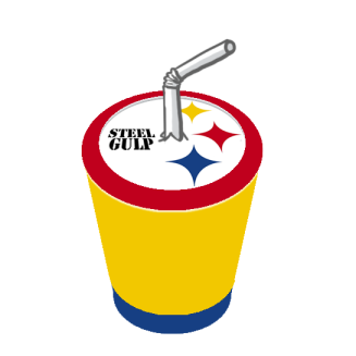 Pittsburgh Steelers Fat Logo fabric transfer